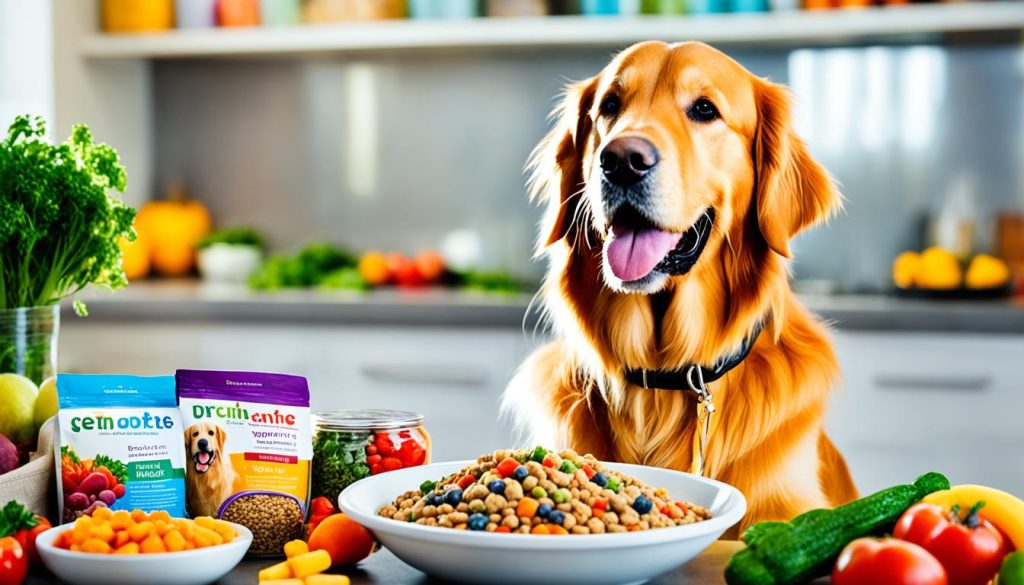 alimentação para cachorro